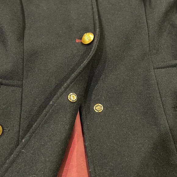 Nautica Military Nautical Style Wool Pea Coat - Picture 8 of 14